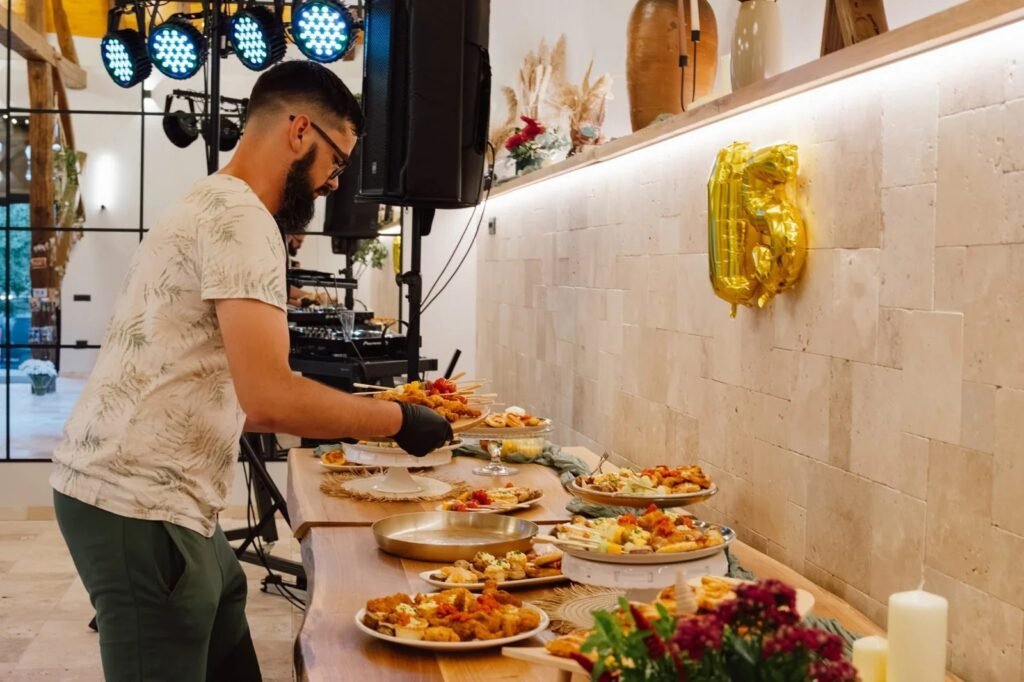 Preparatele pregătite pentru eveniment